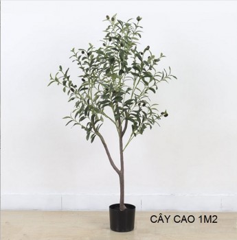 Cây ô liu giả trang trí nội thất